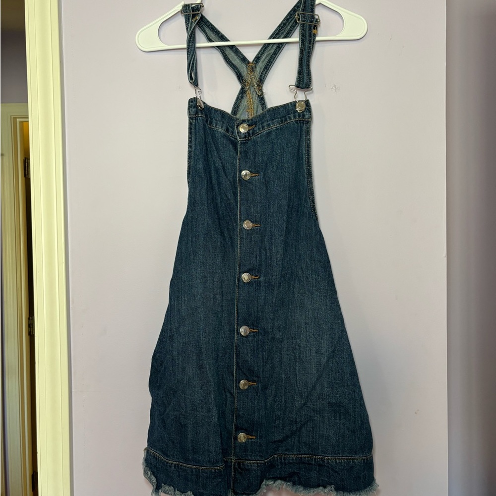 American Eagle Denim Overall Dress Size M